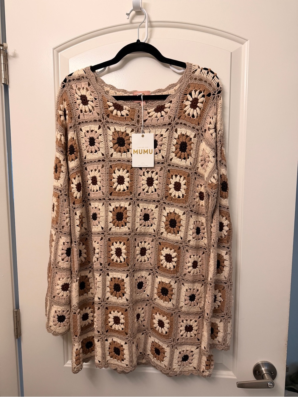 NWT Show Me Your Mumu Crochet Cover Up size M